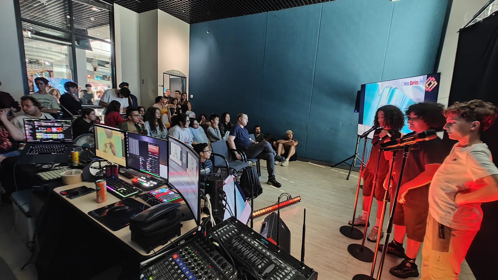 Atelier doublage avec le public au Mang'Azur 2026